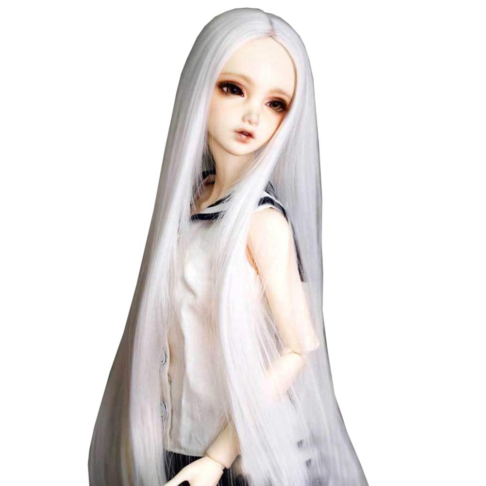 Amazon.co.jp: 1/3 1/4 1/6ドール用ウィッグ カール ロング カラー